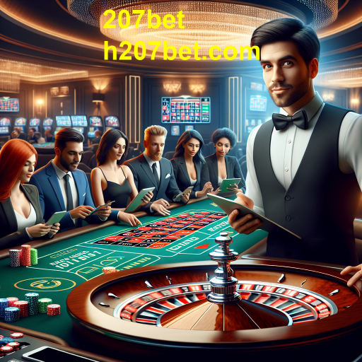 Experimente a Emoção do Cassino Ao Vivo na 207bet